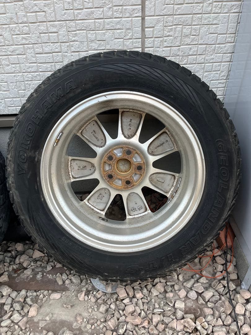 GEOLANDAR I/T-S デリカD5純正ホイール スタッドレス GEOLANDAR I/T