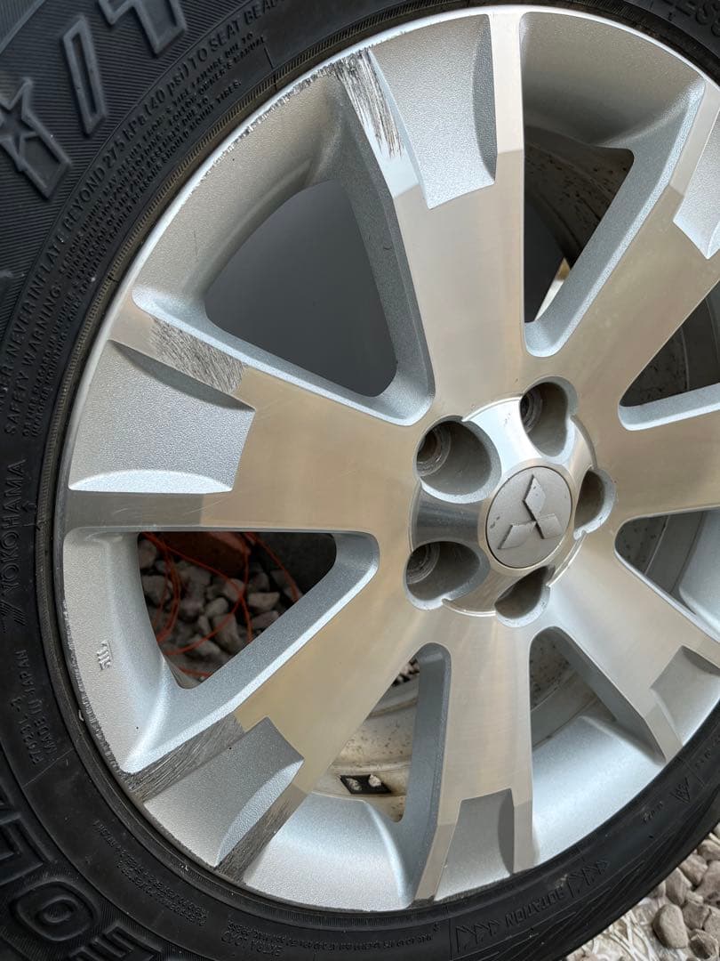 GEOLANDAR I/T-S デリカD5純正ホイール スタッドレス GEOLANDAR I/T