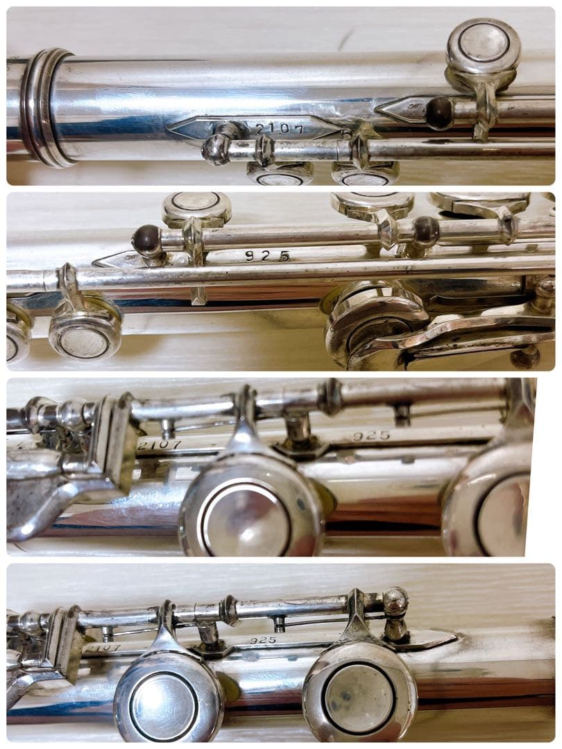 ムラマツ スターリングシルバー 銀製モデル 925刻印入り 管楽器