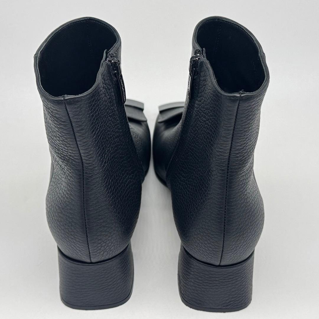 Sergio Rossi SR1 ショートブーツ ブーティ 黒 37.5 - メルカリ