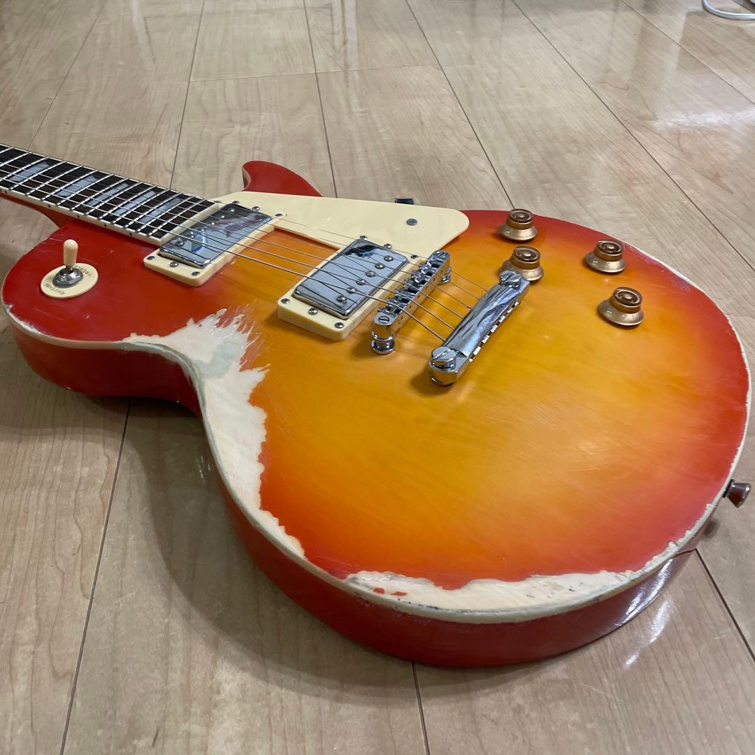 世界に一本！ プレイテック レスポール レリック加工品 動作良好