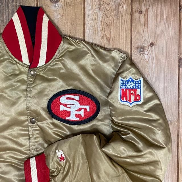 長瀬智也さん着 STARTER NFL 49ers リバーシブル スタジャン - メルカリ