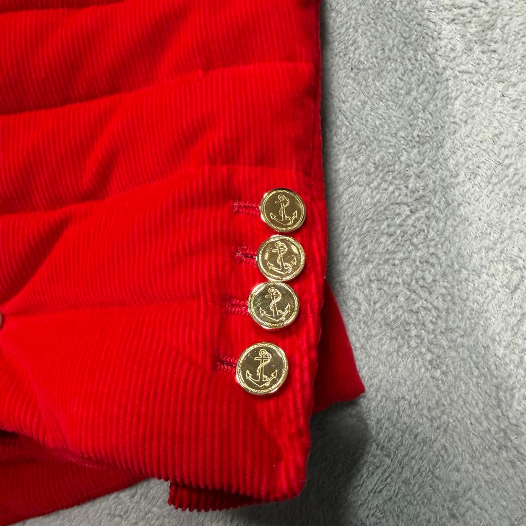 トムブラウン コーデュロイ ダブル ダウンジャケット 0 金ボタン