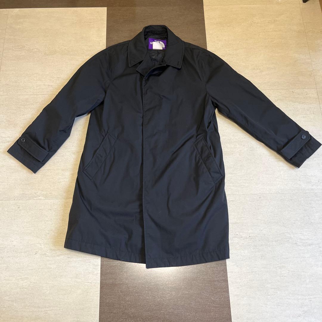 THE NORTH FACE トレンチコート 黒 中古・古着通販】THE NORTH FACE (ザ ノース フェイス) トレンチコート