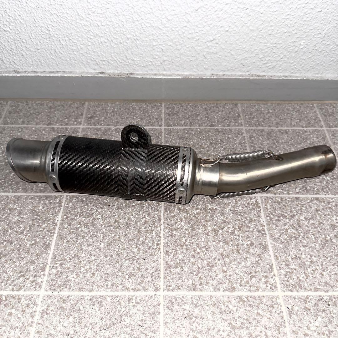 CB400SF NC42 LCI製 ショートカーボン スリップオンマフラー - メルカリ