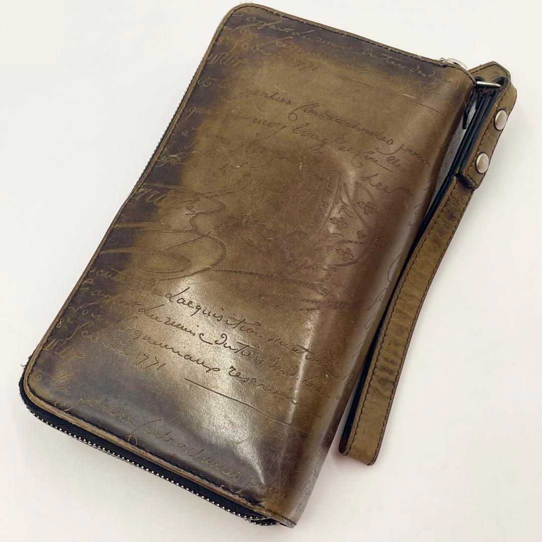 定価34万 ベルルッティ カリグラフィ タリ スクリットレザー