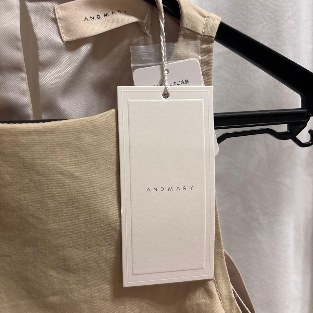 andmary jozy ribbon flare mini dress - メルカリ