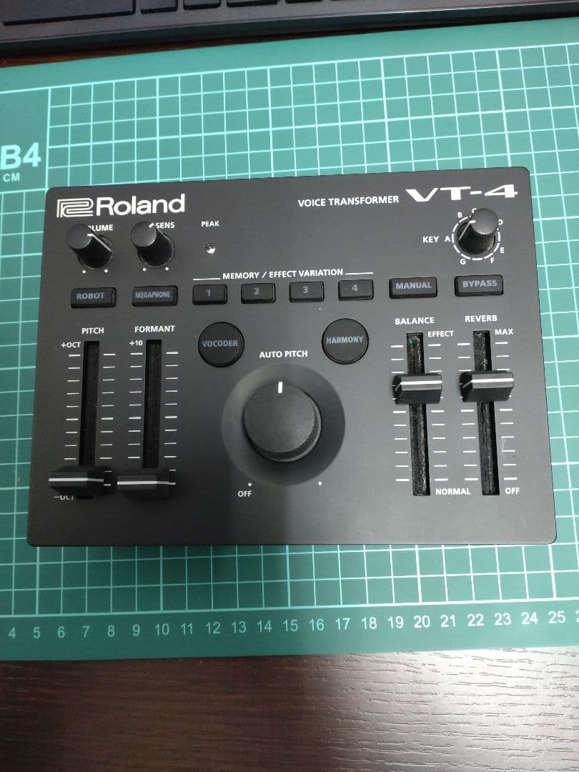 【動作確認済み】Roland VT-4 ボイストランスフォーマー ROLAND ( ローランド ) VT-4 ボイス・トランスフォーマー ボーカル