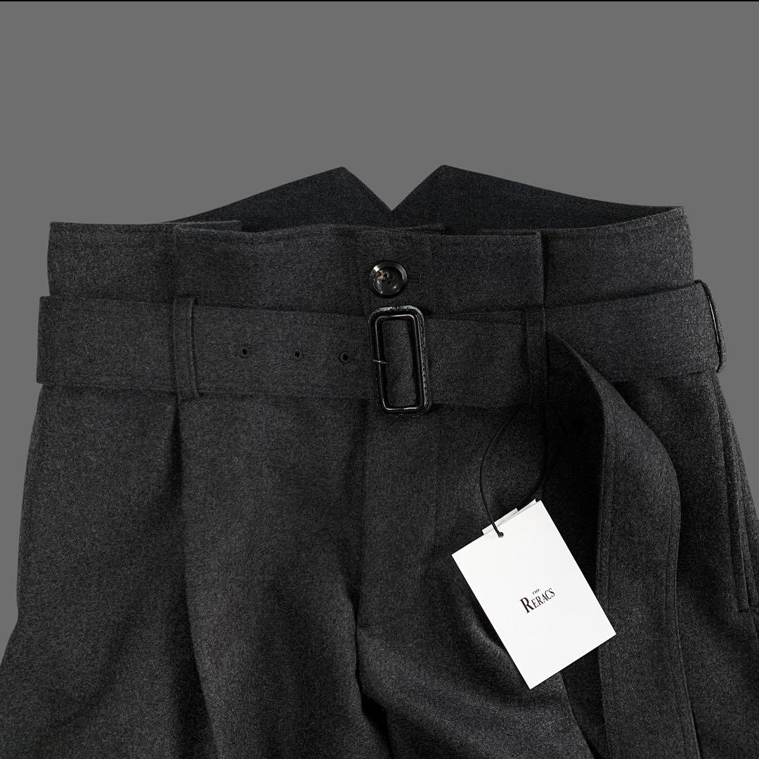 THE RERACS 25AW 46 ベルテッドパンツ タグ付き - メルカリ