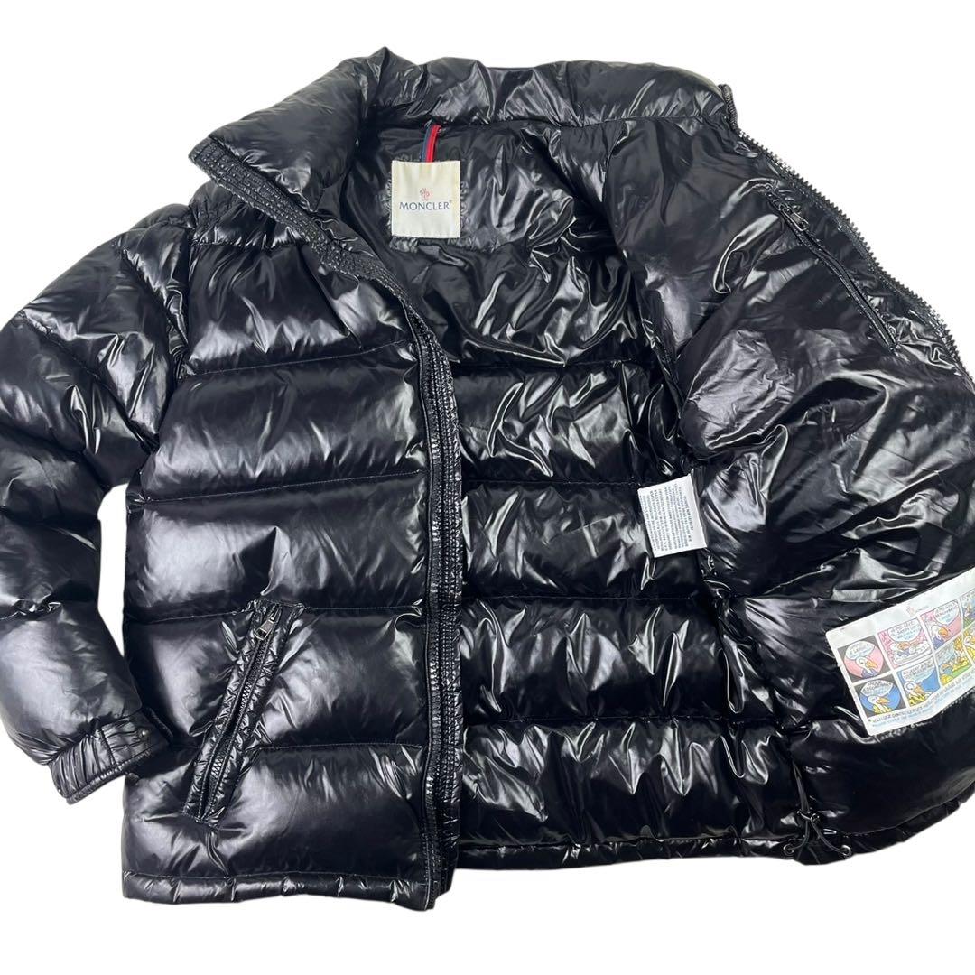 美品 希少 XL相当 モンクレール マヤ ダウンジャケット ブラック 肉厚 極暖 MONCLER（モンクレール） ダウンジャケット メンズ MAYA マヤ ダウン