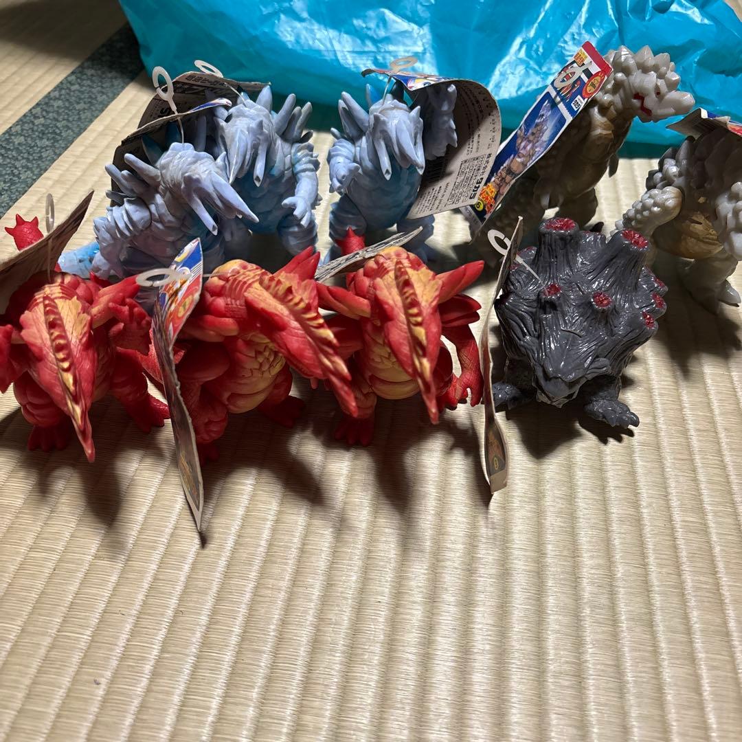 電光超人グリッドマン ソフビ 9体セット タグ付き 電光超人グリッドマン ソフビ 9体セット タグ付き 電光超人