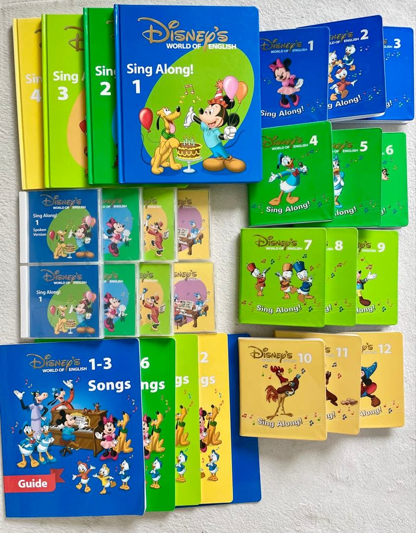 DWE ディズニー英語システム シングアロング2018 DWE ディズニー英語システム シングアロング CD10枚 - メルカリ