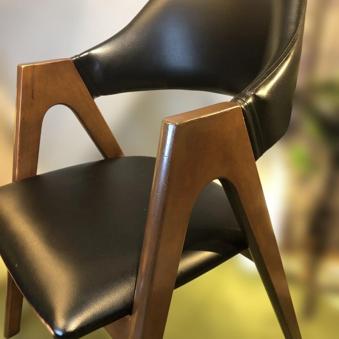 L1 スタイリッシュモダン 北欧ST ショートアームチェア