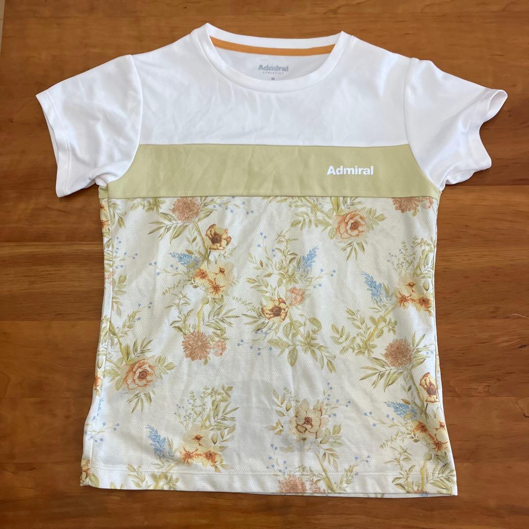 【新作】Admiral 2025SS Tシャツ Mサイズ ウインザーオンラインショップアドミラル ドライシルキーTシャツ