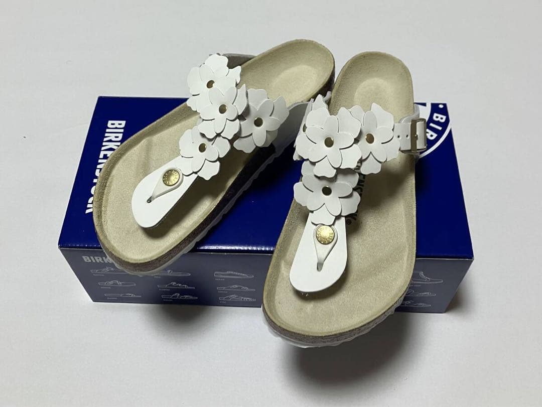 ユナイテッドアローズ別注 ビルケンシュトック ギゼ フラワー サイズ38