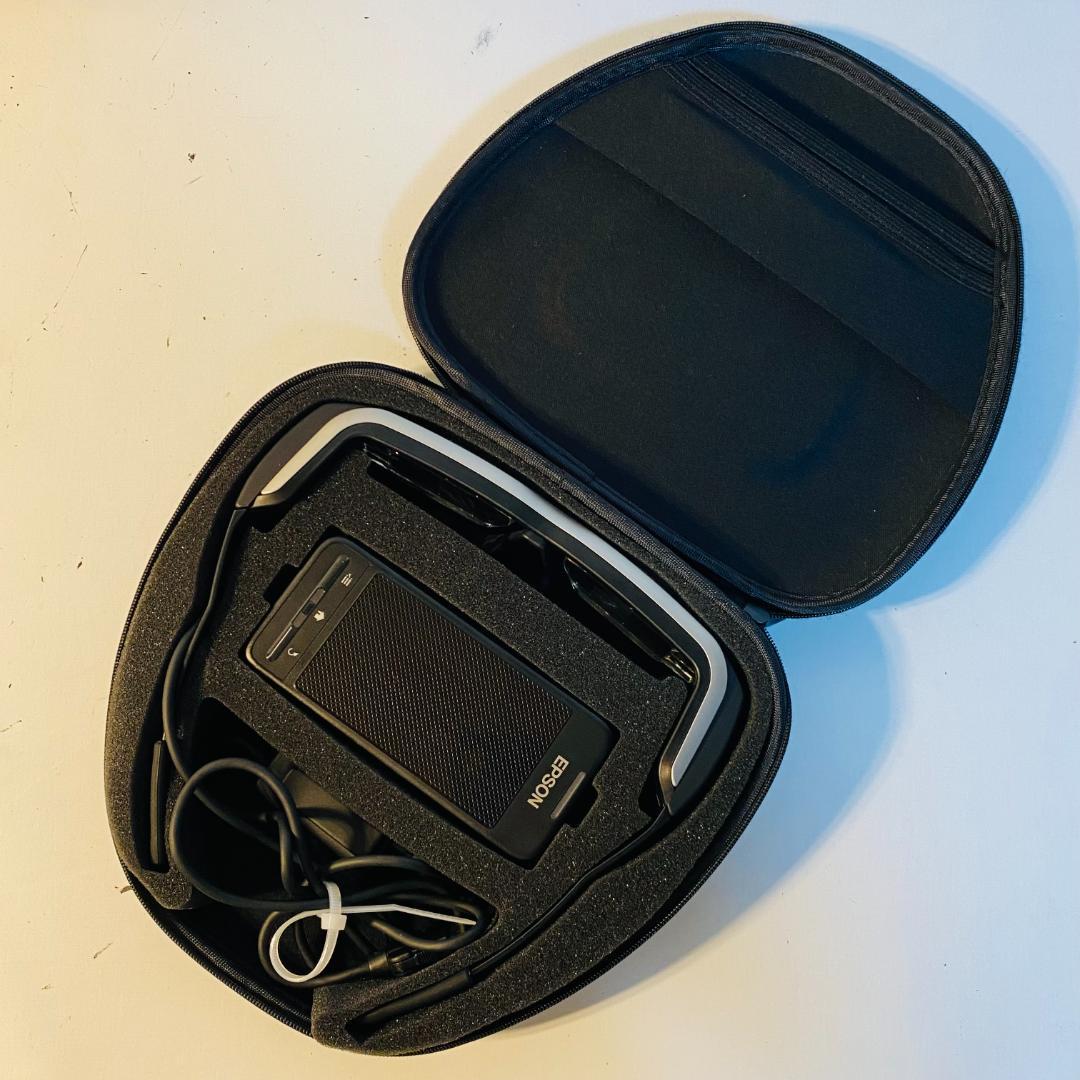 EPSON エプソン モベリオ スマートグラス BT-200AV EHDMC10 - メルカリ