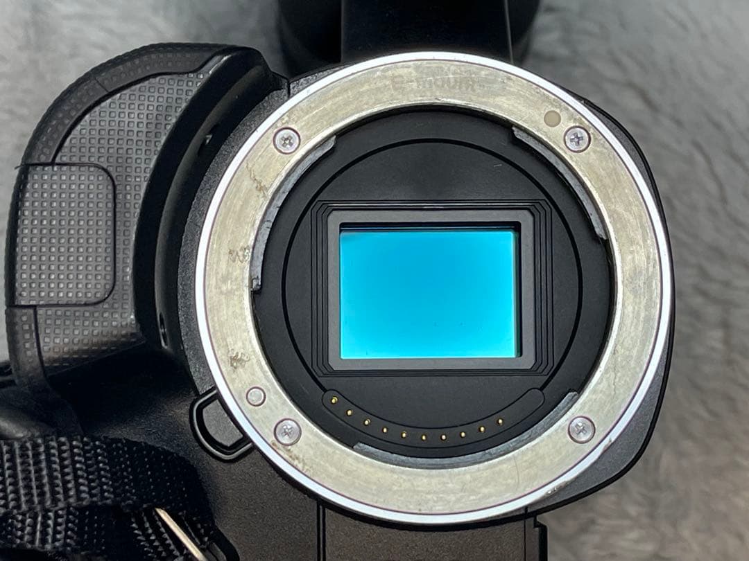 早い者勝ち】SONY NEX-VG10 ＋ SEL18200 高性能レンズ - ビデオカメラ