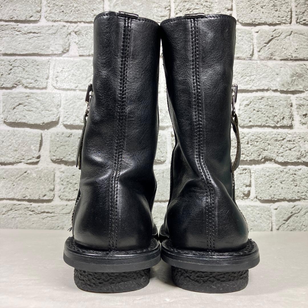 極美品】Trippen ブーツ Deer サイズ36 サイドジップ 黒 レザー
