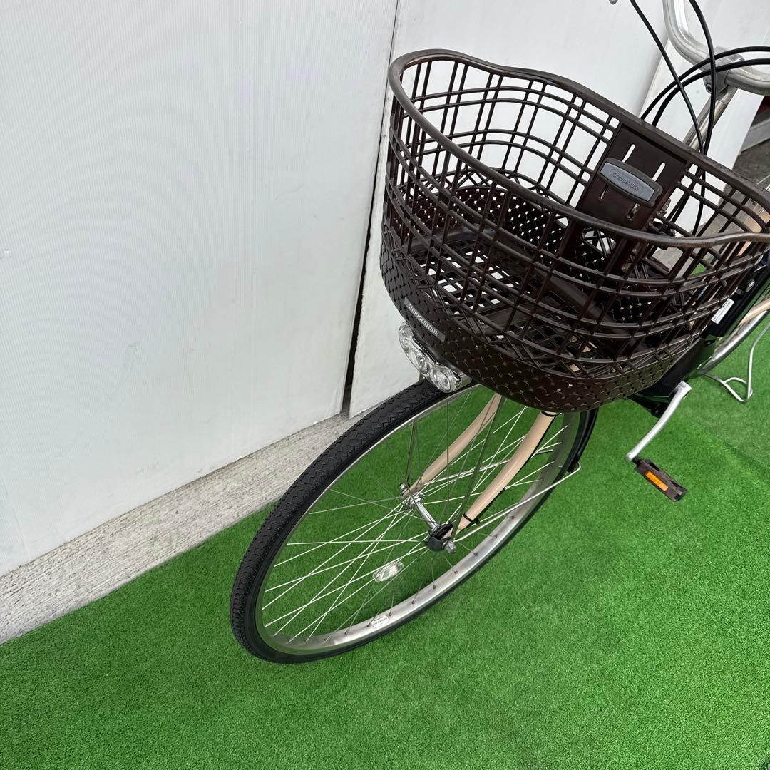 ブリヂストン電動アシスト自転車26インチ 12.3Ah イエロー