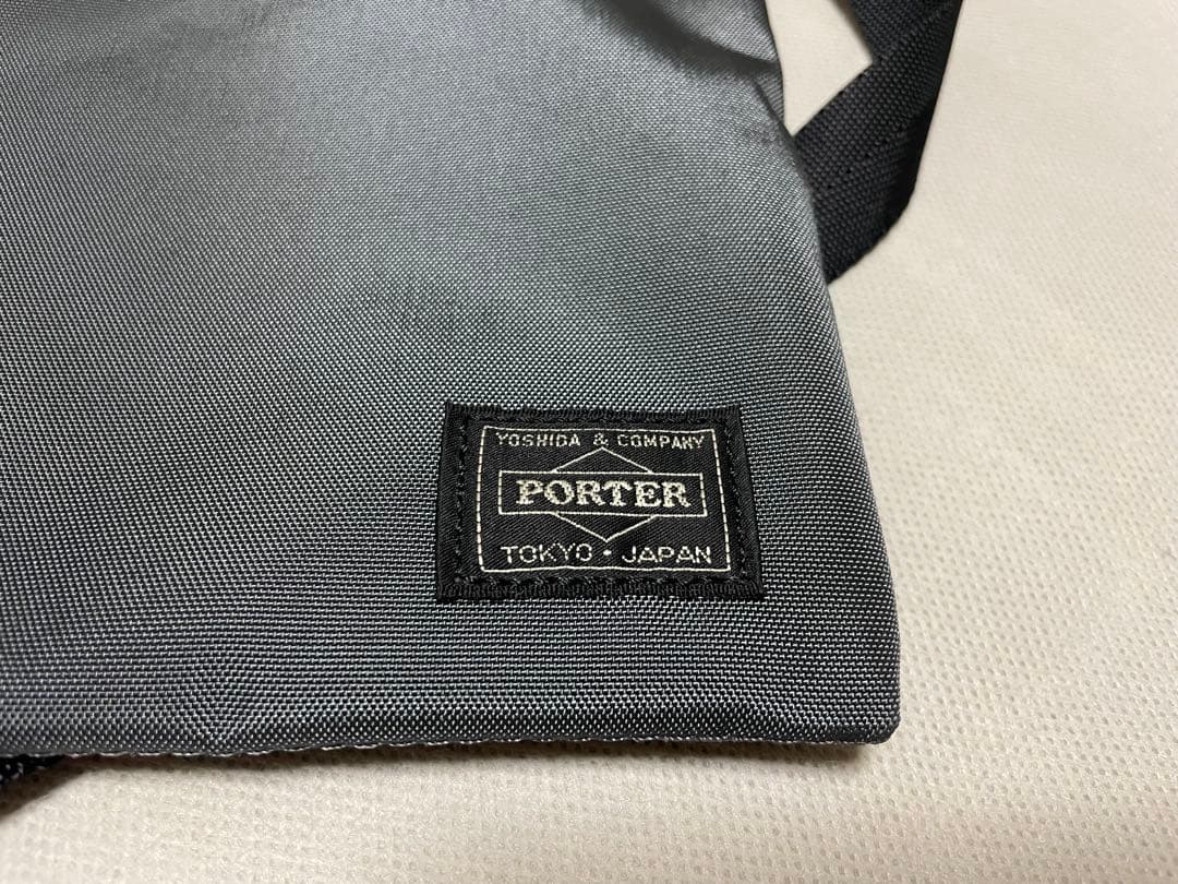 PORTER ポーター JOIN サコッシュ ショルダーバッグ グレー - メルカリ