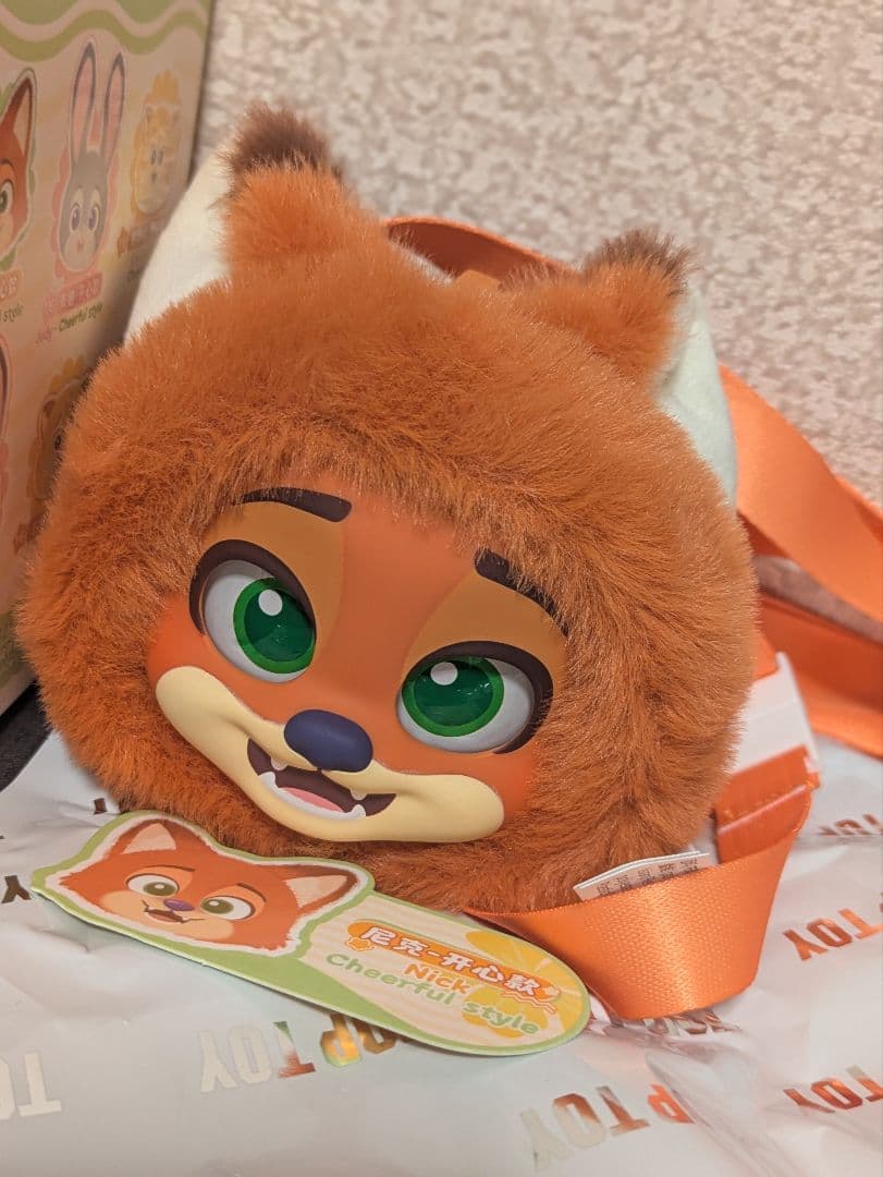 toptoy ズートピア ぬいぐるみチャーム スマホショルダー ケース