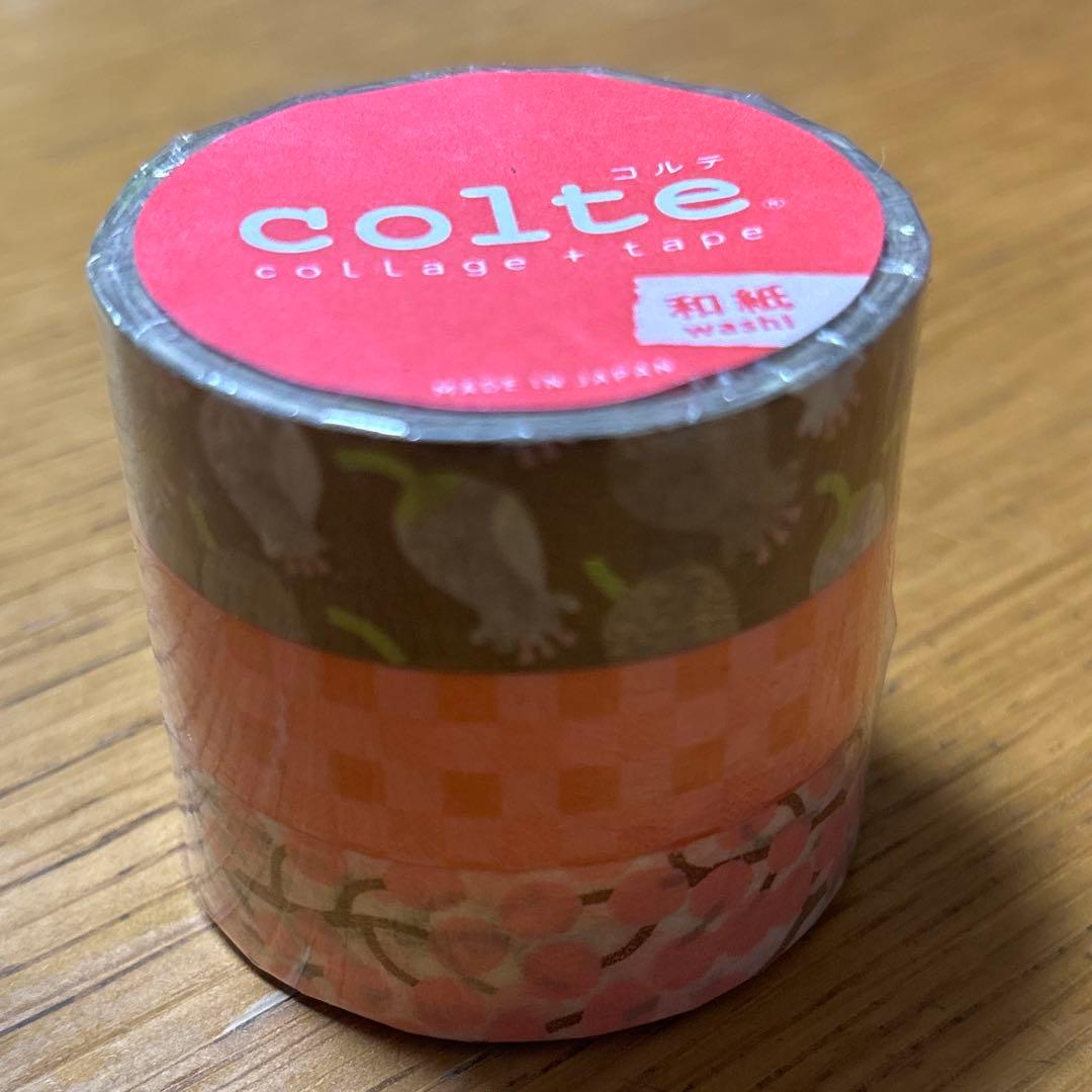 廃盤／未開封新品】colte コルテ マスキングテープ スズランピンク