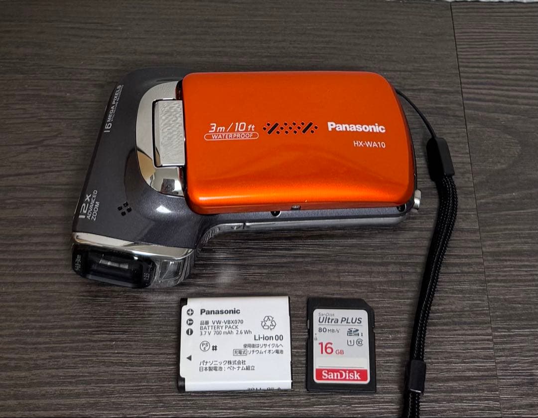 Panasonic HX-WA10 ビデオカメラ 防水 美品 Amazon.co.jp: パナソニック 防水デジタルムービーカメラ WA10