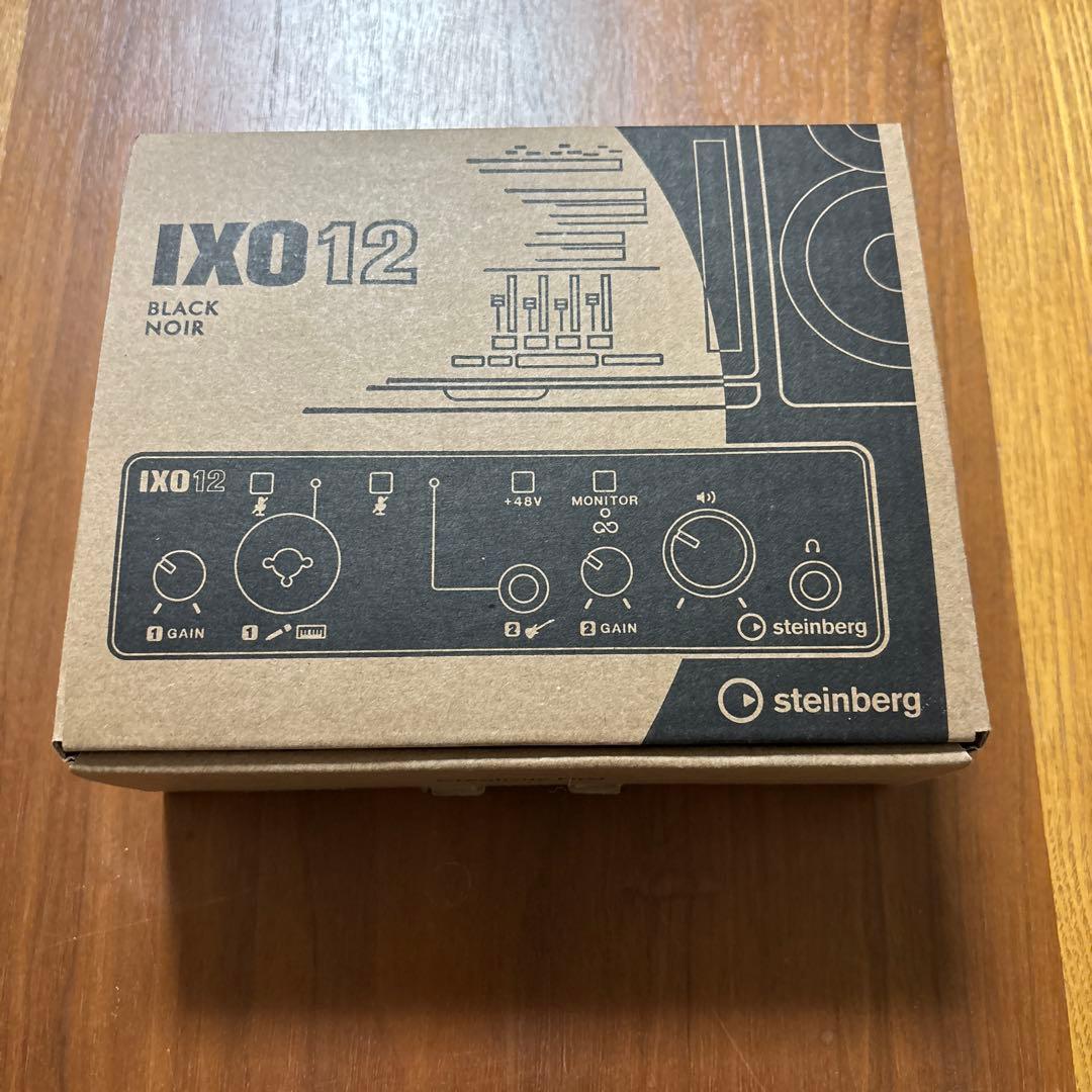 steinberg IXO 12 ブラック Steinberg Audio IXO12 2x2 USB-C Audio Interface with One Preamp