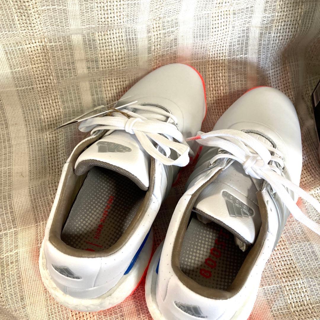 未使用adidas ゴルフシューズ 23.5cm