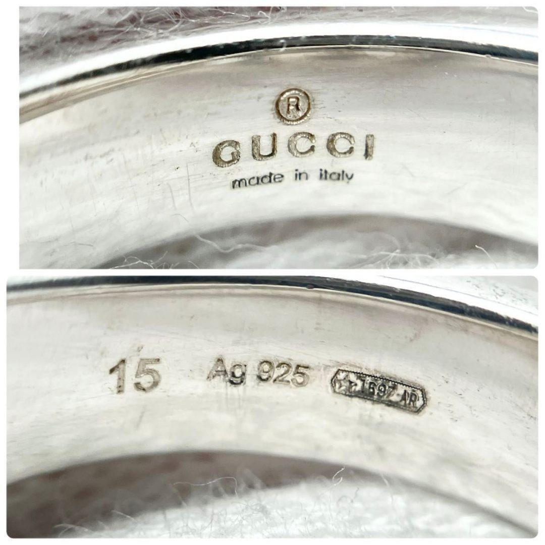 グッチ GUCCI 925 リング 指輪 シルバー OT649 アクセサリー - メルカリ