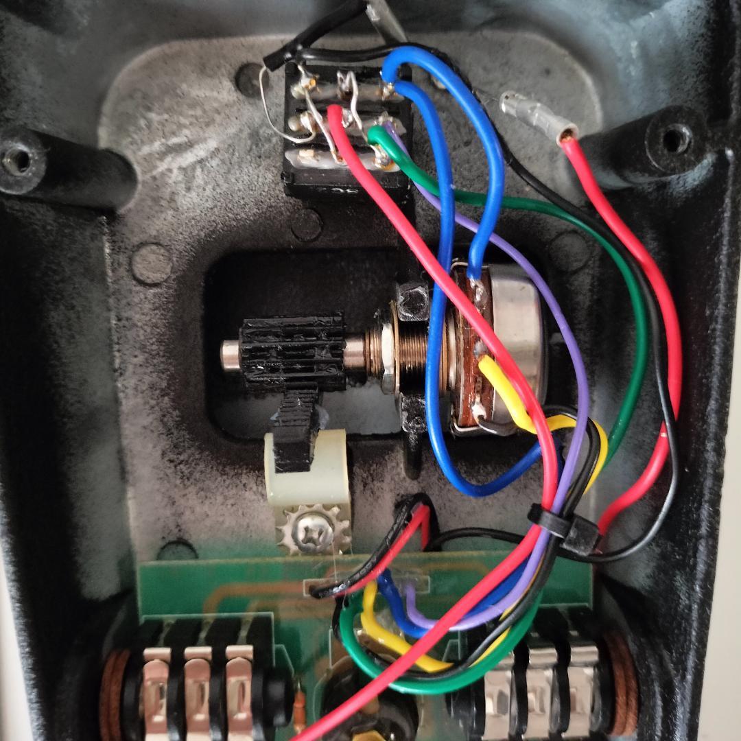 CRY BABY GCB-95トゥルーバイパス化 Blue LEDモディファイ - メルカリ