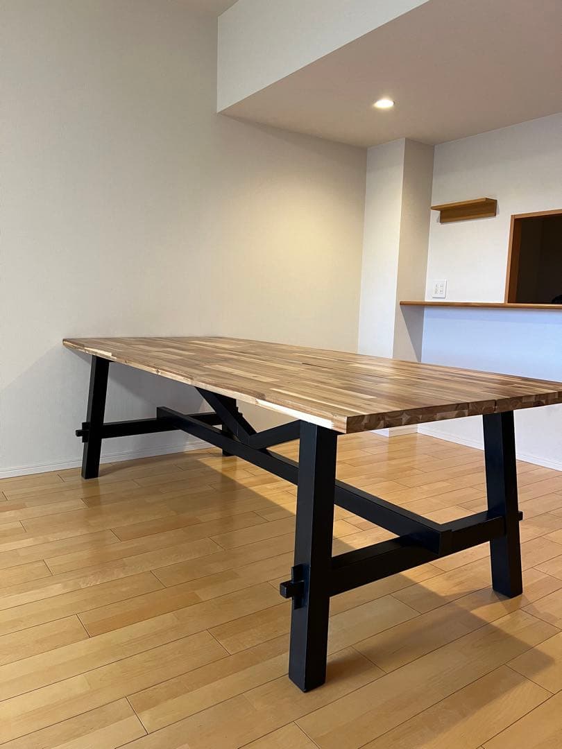 IKEA テーブル SKOGSTA スコグスタ 235cm - メルカリ