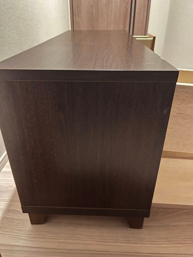 横浜市西区引取り】ニトリ テレビボード 天然木 クオーレBR - メルカリ