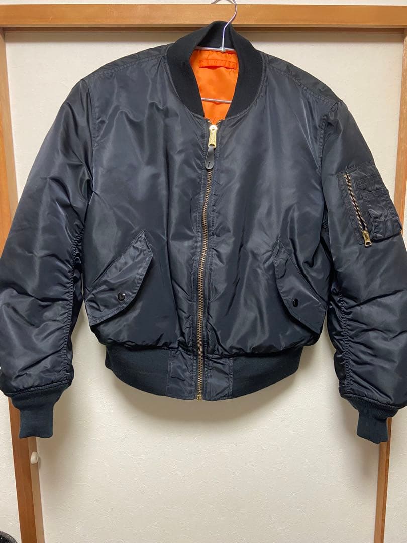 ALPHA フライトジャケット　size L ms-sanshin_alpha0903bg