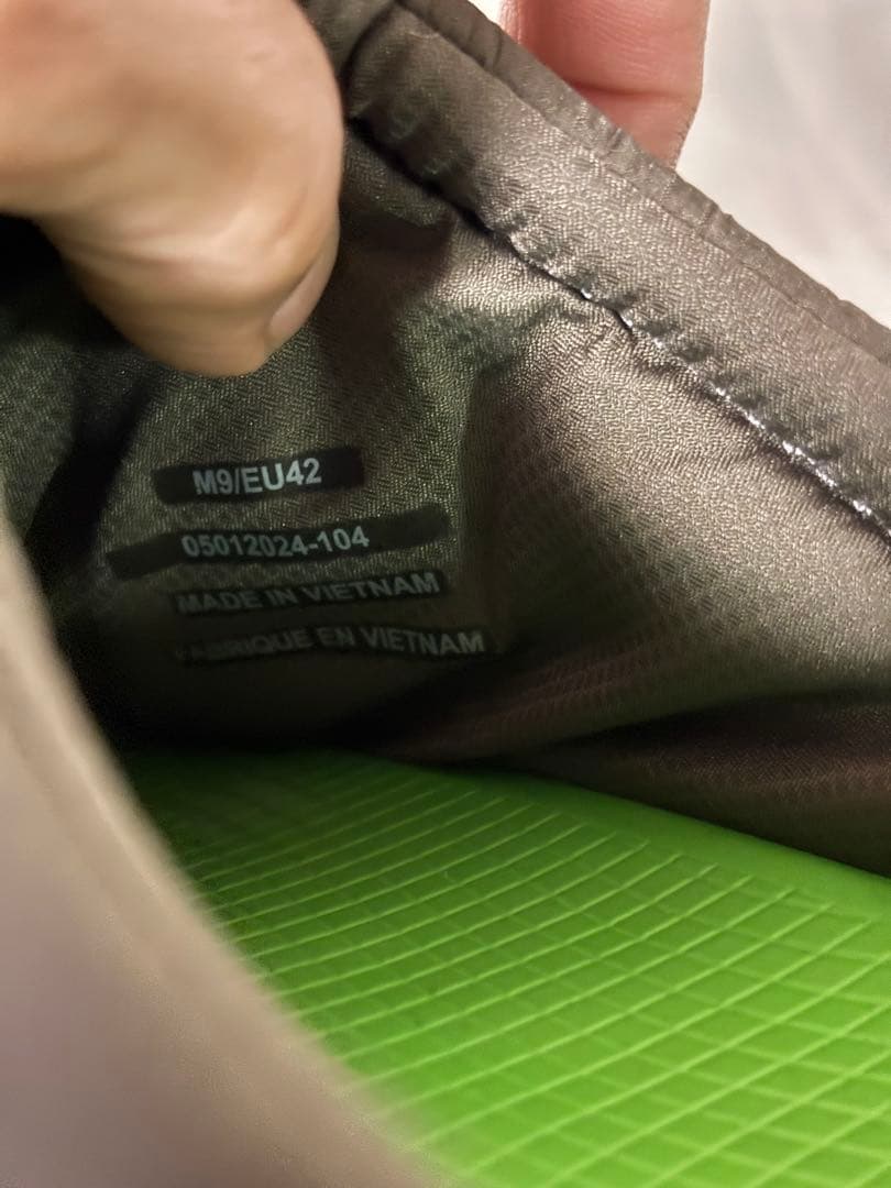 ウーフォス ウークージー サーモミュール ブラック/アルパインモス 27.5cm