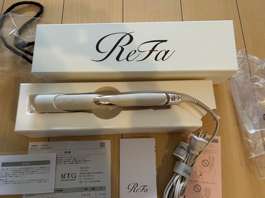 ReFa STRAIGHT IRON PRO アイボリー保証書付〜2026.10 ReFa STRAIGHT IRON PRO アイボリー保証書付〜2026.10 Amazon | 【公式