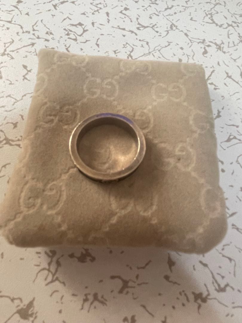 GUCCI ステンレススチールリング MADE IN ITALY GUCCI グッチ リング 指輪 メンズ 父の日 レディース 母の日 ユニ