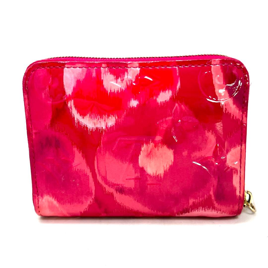 ヴェルニ イカットフラワー ジッピーコインパース ローズアンディアン