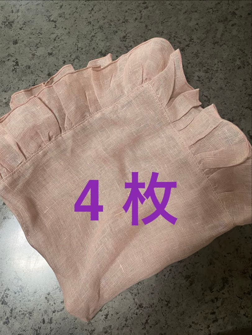 未使用 ボルゴデレトヴァーリエ リネン テーブルナプキン イタリア製 4枚セット 楽天市場】BORGO DELLE TOVAGLIE リネンナプキン フリルナプキン