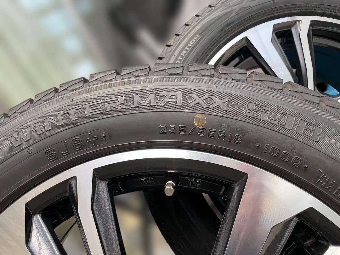 ☆価格応談【24年スタッドレス+ホイール】ダンロップ WM 235/55R18