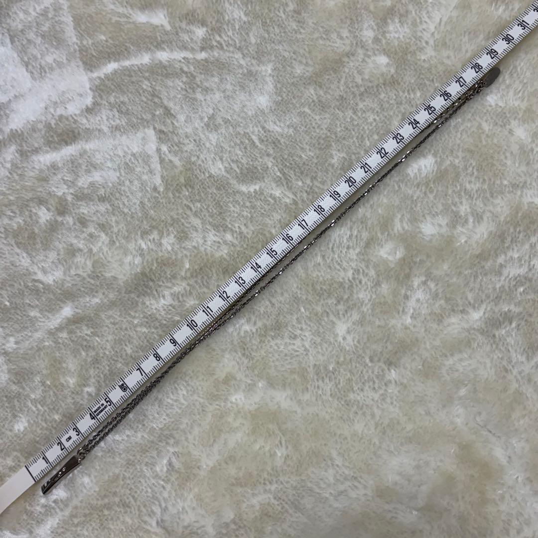 付属品完備❗️新品同様✨ポールスミス ネックレス 黒マルチエポ