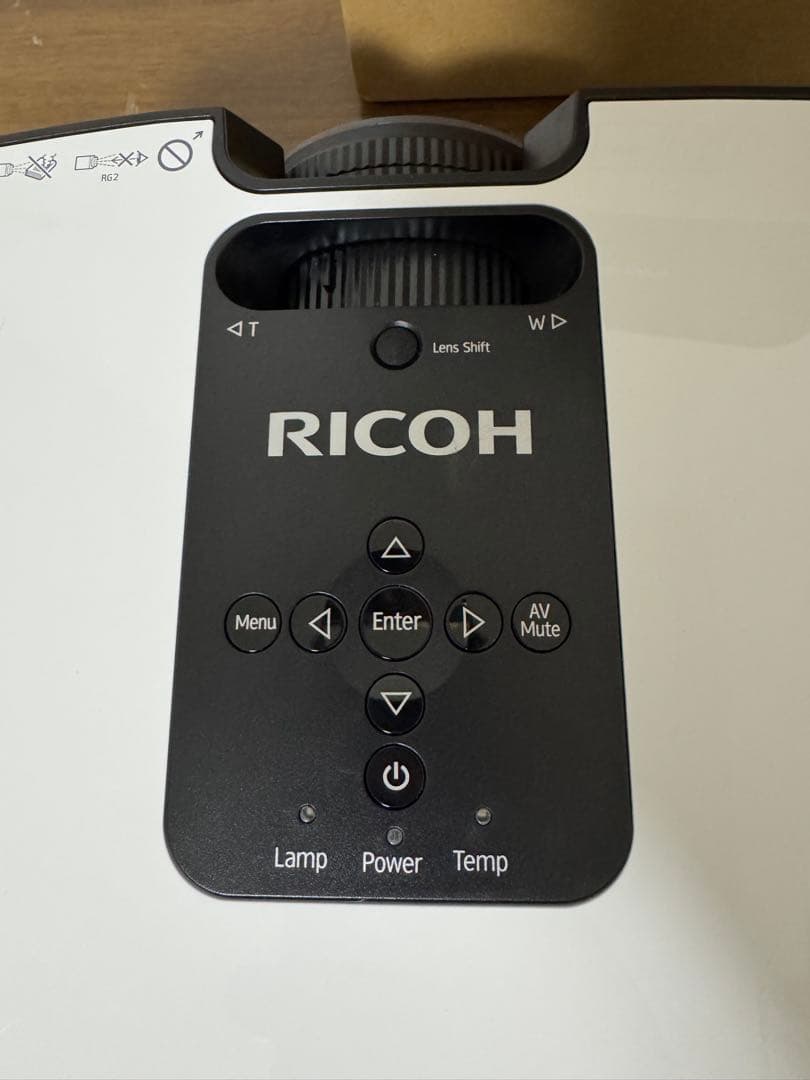 美品*RICOH プロジェクター WX5462 ランプ 3時間 元箱付き - メルカリ