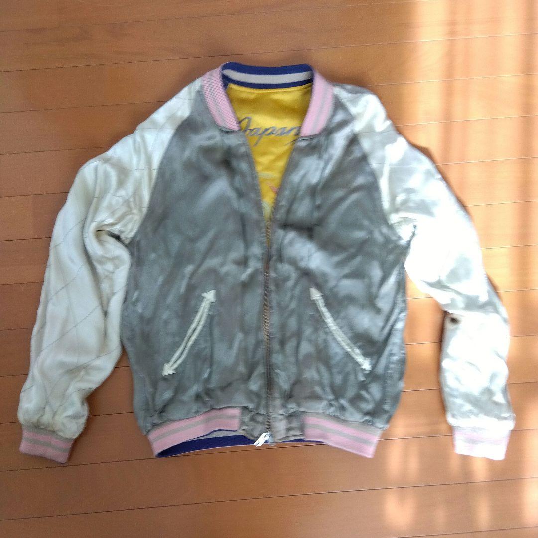 希少】IOLANI イオラニ 金魚刺繍 スカジャン リバーシブル M - メルカリ