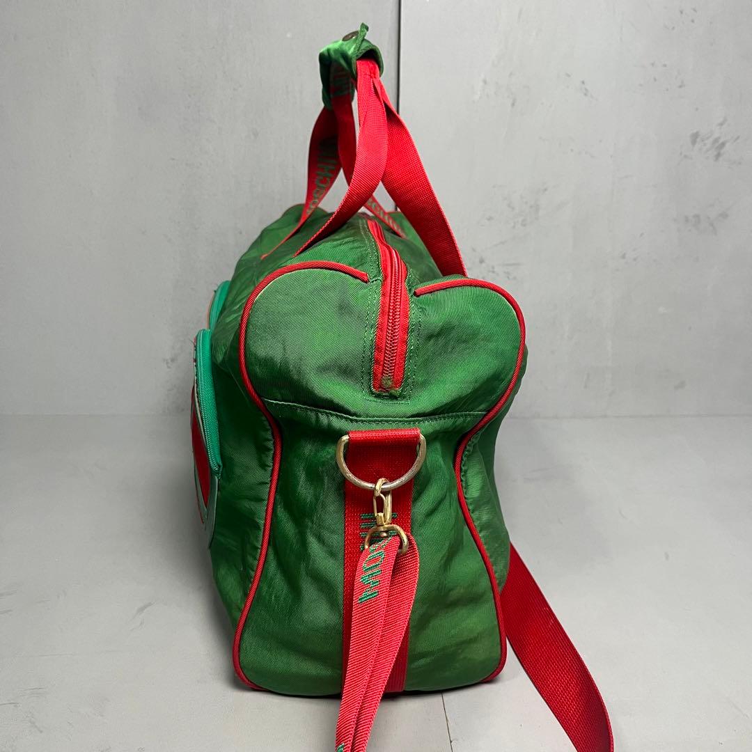 MOSCHINO ボストンショルダーバッグ 2way ピースマーク ハート - メルカリ