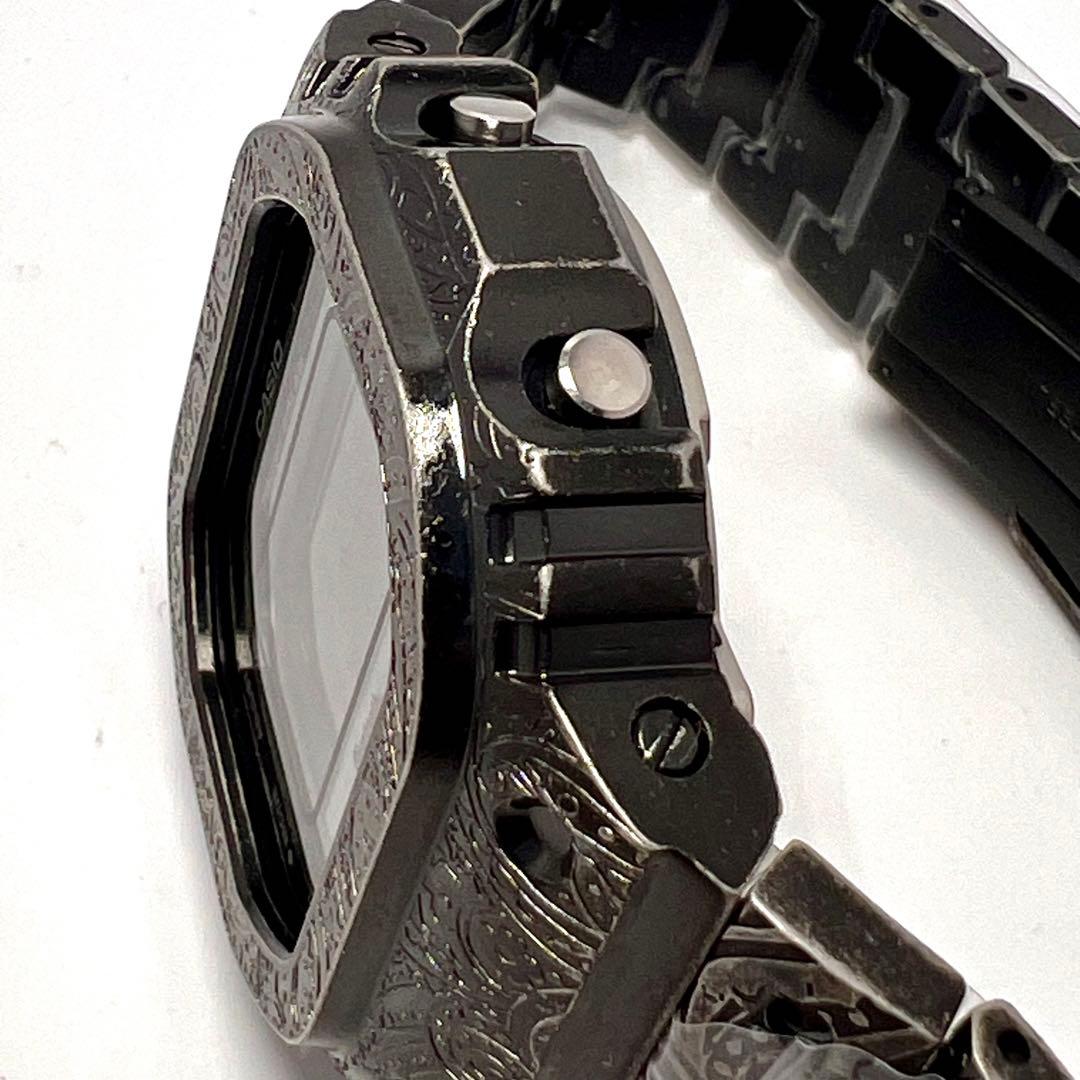 G-SHOCK GW-B5600フルメタルカスタム ペイズリー柄 電波ソーラー
