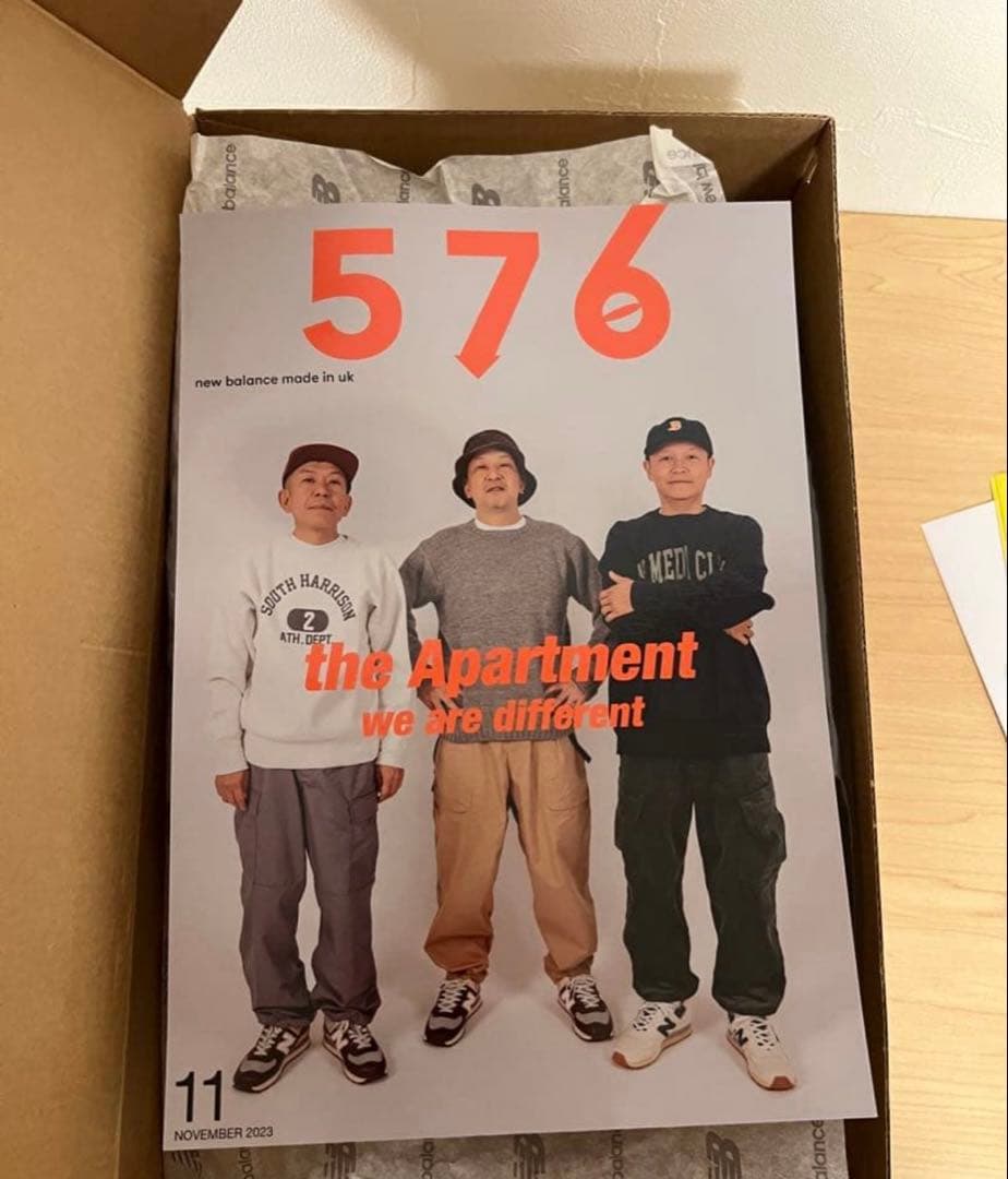 靴 28.5cm The apartment New Balance 576 UK