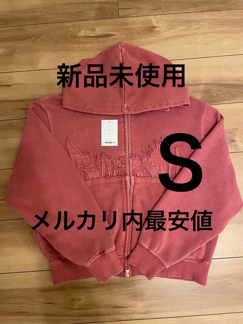 bless uブレスユージップパーカーピンクMサイズ - bless uジップ