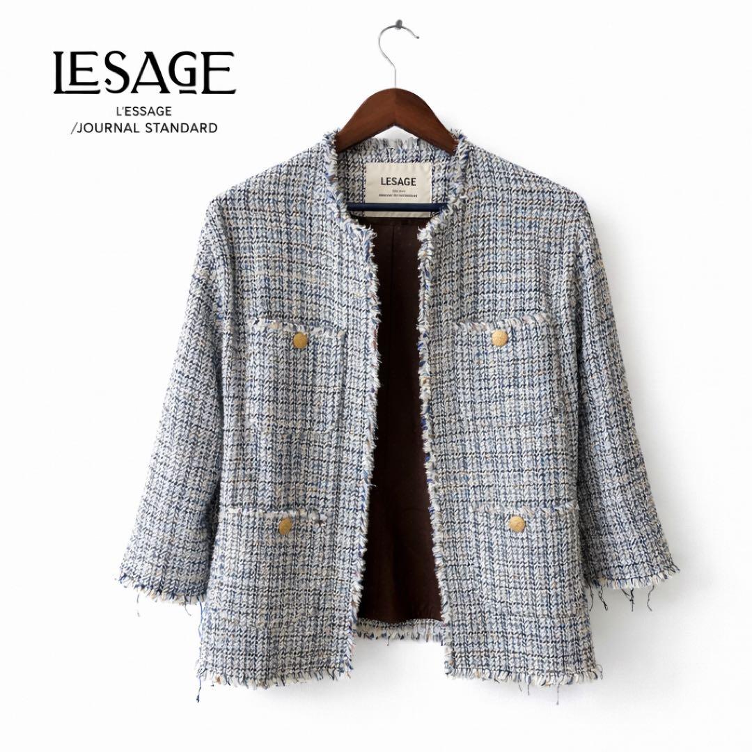 名品】ジャーナルスタンダードレサージュ GIOLICA ツイードジャケット