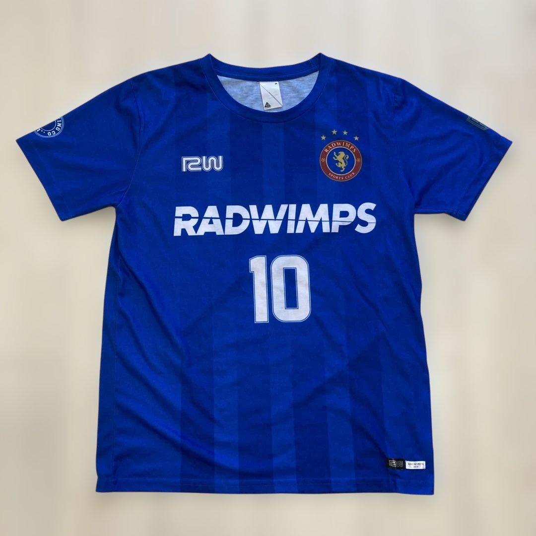 RADWIMPS サッカー ユニフォーム Tシャツ ブルー Mサイズ - メルカリ