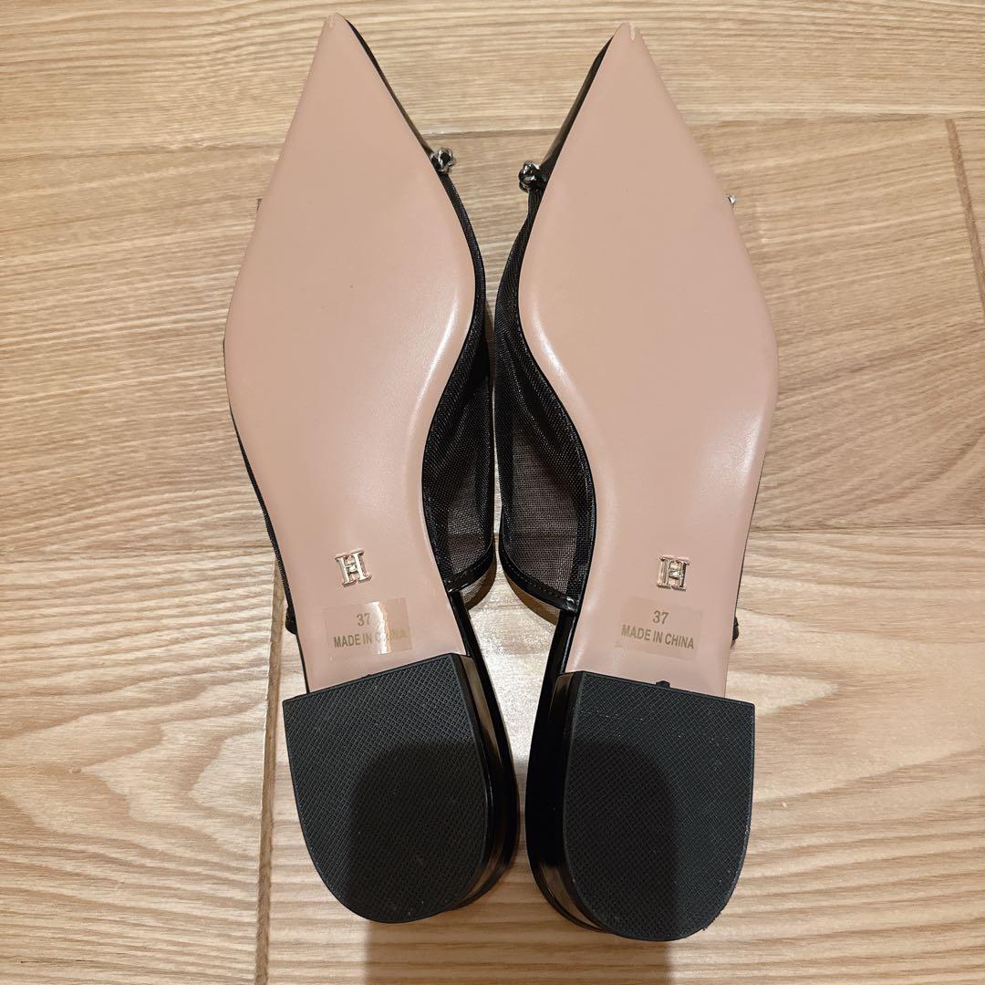 新品未使用】 Organza Chain Mules 37 herlipto - メルカリ